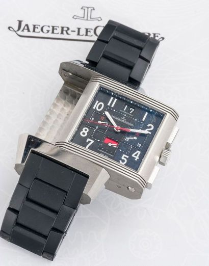 JAEGER-LE-COULTRE (CHRONOGRAPHE REVERSO - SQUADRA WORLD TIME RÉF. 702T670), vers...