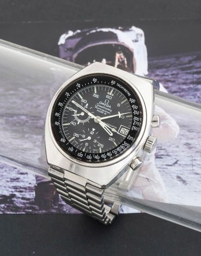 OMEGA (CHRONOGRAPHE SPEEDMASTER / MARK IV RÉF. 176.009), vers 1979
Imposant chronographe...