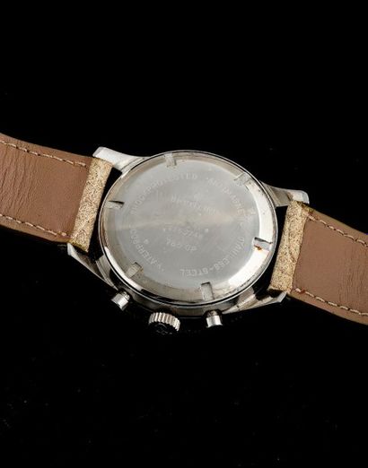 BREITLING (CHRONOGRAPHE COPILOT RÉF.765 CP), vers 1967
Mythique chronographe d'aviateur...