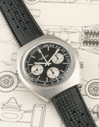 BREITLING (Chronographe Long Playing / Panda réf. 1450), vers 1973

Chronographe...