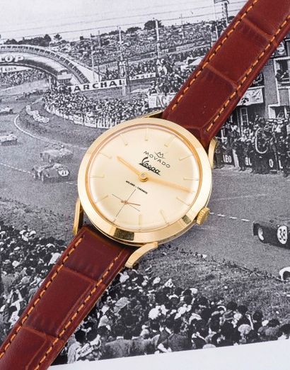 MOVADO (Classique sport Vespa - Milano Taranto n° 58185), vers 1950 

Rare montre...