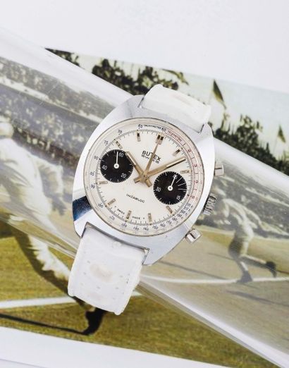 BUTEX (Chronographe pilote - Panda), vers 1970 

Chronographe sport de pilote de...