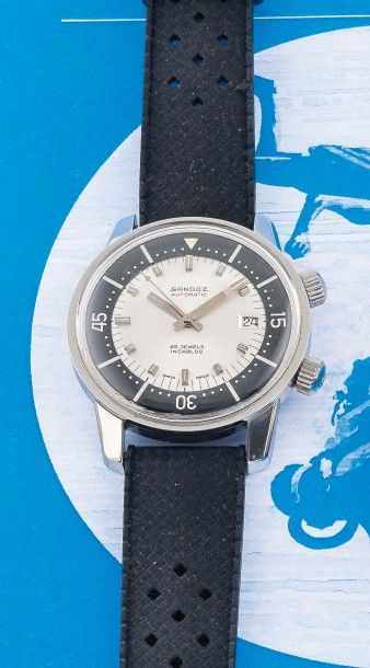SANDOZ (Compressor 200 M - réf . brevet. 1704 Z-99-2), vers 1962 

Rare montre de...