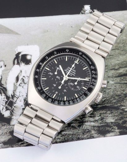 OMEGA (CHRONOGRAPHE - SPEEDMASTER PROFESSIONAL MARK II RÉF. 145.014 ST), vers 1970...