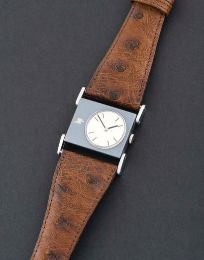 LIP (Isabelle Hebey - GT anodisée réf. B43363), vers 1976 

Une des huit montres...