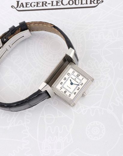 JAEGER LeCOULTRE (REVERSO LADY - ACIER RÉF. 260.840.082), vers 2001 

Montre de dame...