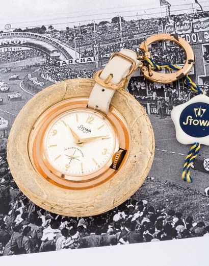 STOWA (POCHE PNEUMATIQUE - SAINT CHRISTOPHE), vers 1960 

Originale montre de poche...