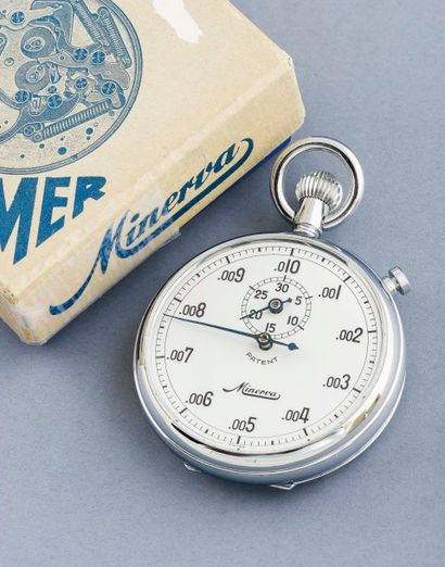 MINERVA (Compteur de Temps - Industrie réf. 1603), vers 1980 

Chronomètre de poche...