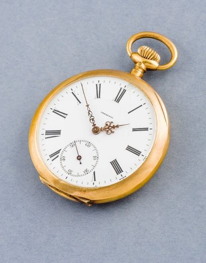 null GERMINAL Chaux de Fonds (Chronomètre de Poche en or jaune n° 95244), vers 1940

Montre...