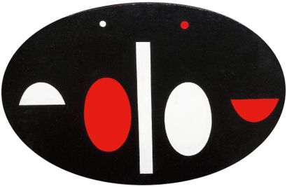 Roger NEYRAT 

«Séparation de deux ovales en relation avec leurs tiers», 1999

Acrylique...