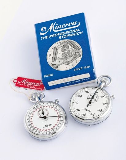null MINERVA (Compteur de Temps - Industrie réf. 1603), vers 1980

Chronomètre de...