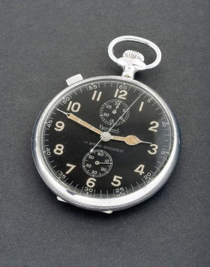 null HANHART (Chronographe de poche Militaire -Armée Française), vers 1950

Chronographe...