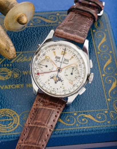 null MATHEY TISSOT (CHRONOGRAPHE ASTRONOMIQUE -TRIPLE CALENDRIER n° 4885540), vers...