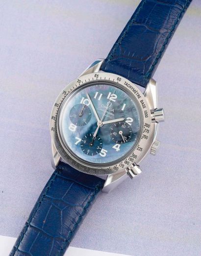 null OMEGA (Chronographe Speedmaster – Cadran bleu nacré réf. 175.0041), vers 1998

Rare...