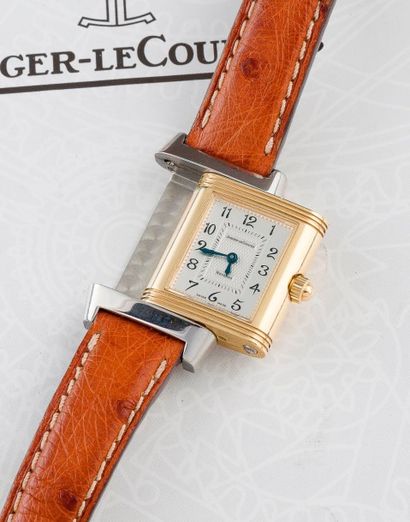 null JAEGER-LeCOULTRE (REVERSO LADY DUETTO – OR & ACIER RÉF. 266 142.443B), vers...