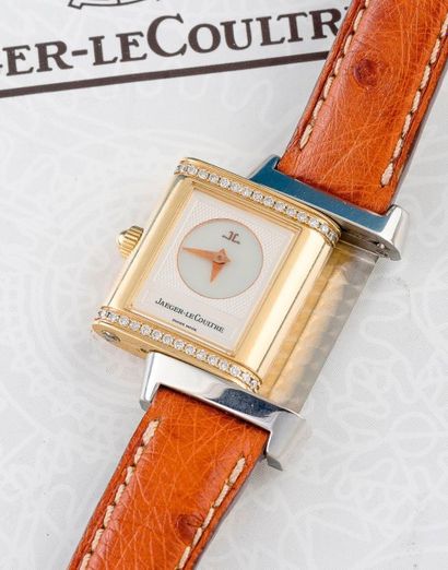 null JAEGER-LeCOULTRE (REVERSO LADY DUETTO – OR & ACIER RÉF. 266 142.443B), vers...