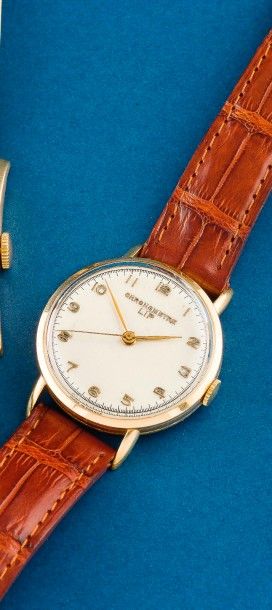 null LIP (CHRONOMÈTRE – OR JAUNE N° 252407), vers 1945 

Rare montre classique chronomètre...