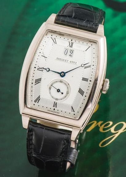 BREGUET (Héritage Tonneau - Grande date/Or gris réf. 5480BB/12/996), vers 2008

Montre...