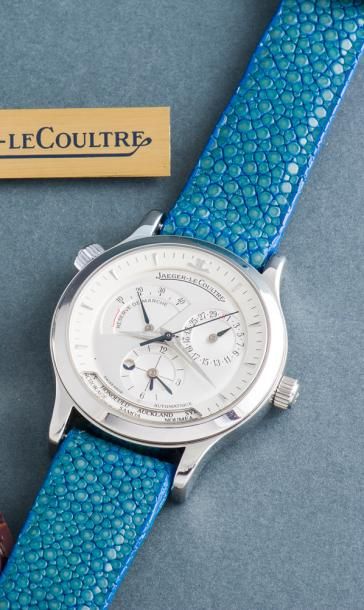 JAEGER-LECOULTRE (Master Control - Geographic 1000 H / Silver réf. 142.840.922 B),...