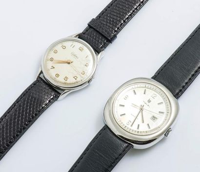 null Lot de deux montres (LIP ELECTRONIC - CERTINA), vers 1974 - 1950

 - une montre...