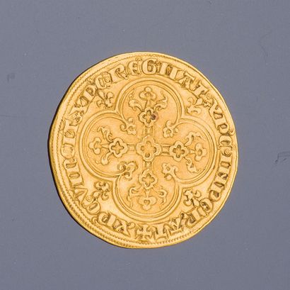 Philippe IV, le Bel (1285-1314) Agnel d’or (26 janvier 1311). 4g.

Agneau pascal...
