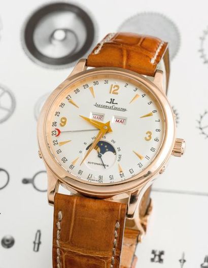 JAEGER – LeCOULTRE (MASTER CONTROL 1000 H – MOON / OR ROSE RÉF. 140.2.98 S), vers...