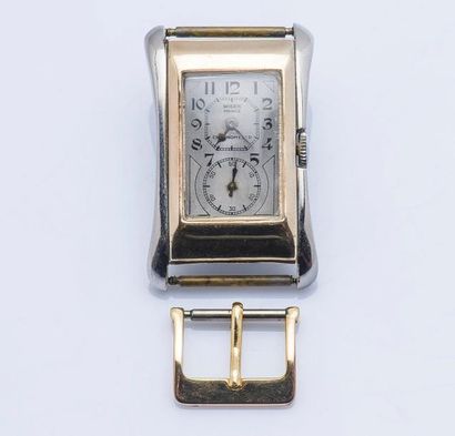 ROLEX Boîtier de montre «Prince Brancard» chronomètre en or jaune 9 carats (375 millièmes)...