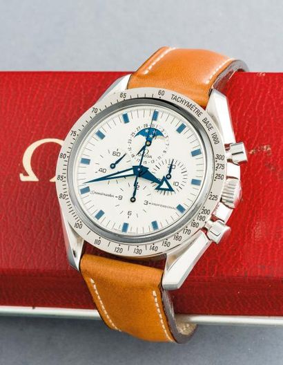 OMEGA (CHRONOGRAPHE SPEEDMASTER PROFESSIONAL MOONPHASE réf. 3575.20.00), vers 2005

Mythique...