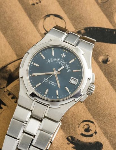 VACHERON CONSTANTIN (Overseas 1 Chronomètre – cadran bleu réf. X42040), vers 1996

Montre...