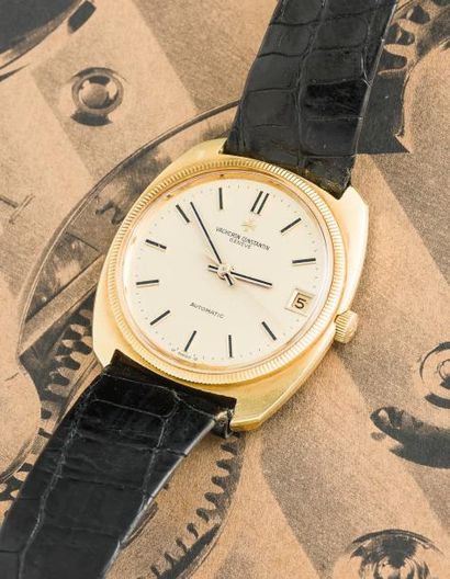 VACHERON CONSTANTIN (CLASSIQUE TONNEAU SPORT – OR JAUNE réf. 42011), vers 1972

Montre...