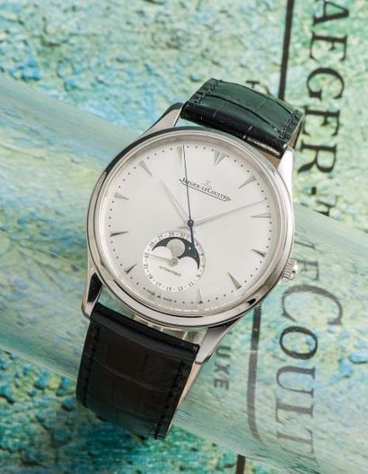 JAEGER-LECOULTRE JAEGER-LECOULTRE (Master Ultra Thin - Moon 39 / Silver RÉF. 136.84.20...