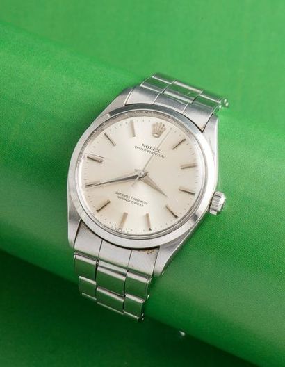 ROLEX ROLEX (OYSTER PERPETUAL / SILVER RÉF. 6694), vers 1965

Montre en acier modèle...