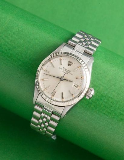 ROLEX ROLEX (Oyster Perpetual Date / Lady silver réf. 6517), vers 1969

Montre de...