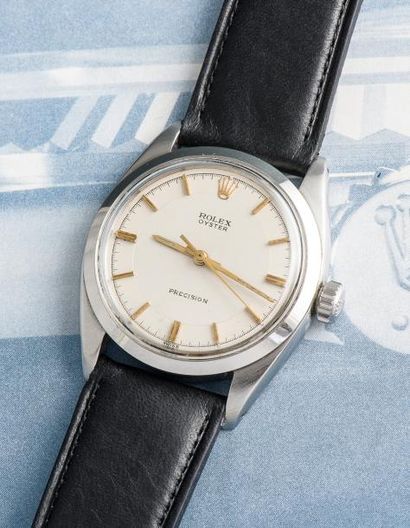 ROLEX ROLEX (OYSTER PRECISION / SILVER - INDEX OR RÉF. 6480), vers 1956

Montre en...