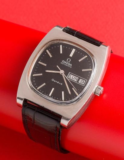 OMEGA OMEGA ( GENÈVE SPORT TONNEAU - BLACK RÉF. ST 166 01 88), VERS 1974

Montre...