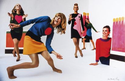 Jean-Claude SAUER (1935-2013) 

La mode selon Yves Saint-Laurent, en juillet août...