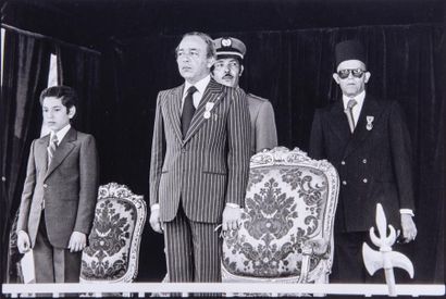 Jean-Claude SAUER (1935-2013) 

Le roi du Maroc Hassan II, en novembre 1976

Tirage...