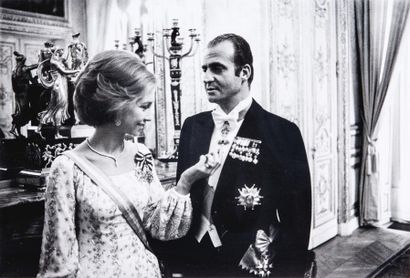 Jean-Claude SAUER (1935-2013) 

Juan Carlos et la reine Sophie d’Espagne avant une...