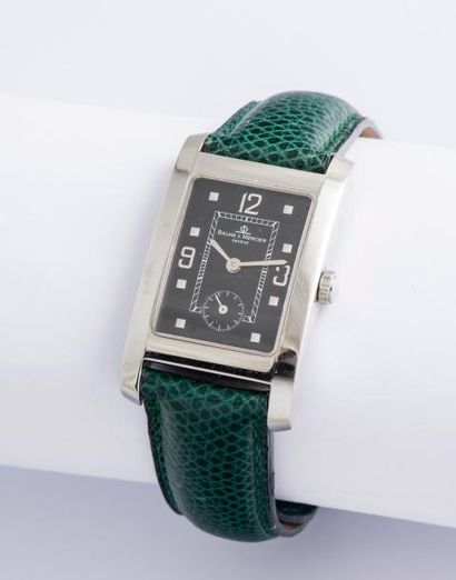 BAUME & MERCIER, vers 2008 Montre classique modèle «Hampton» (Réf. : MVO45063). Boîtier...