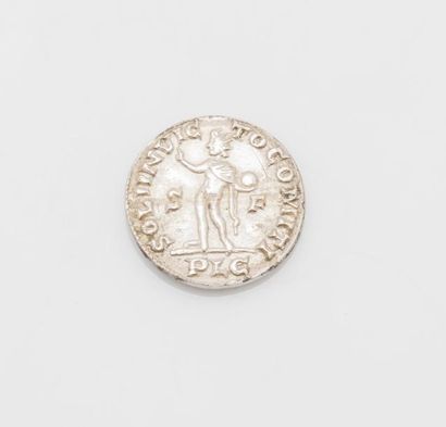 null Constantin Ier (306-337), Nummus en argent, Avers : buste lauré et drapé à droite....
