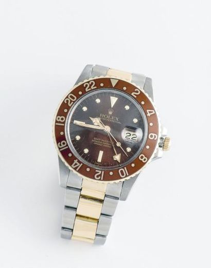 ROLEX (OYSTER PERPETUAL DATE / GMT – MASTER – CHOCOLAT RÉF.16753), vers 1979

Montre...