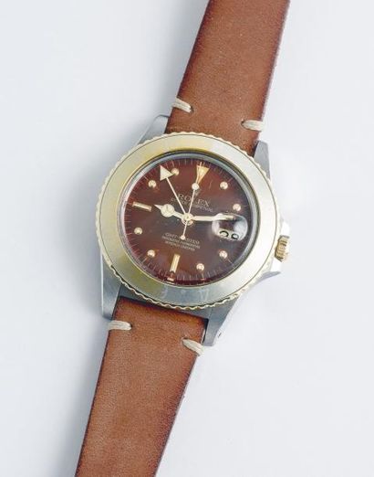 ROLEX (OYSTER PERPETUAL DATE / GMT – MASTER – CHOCOLAT RÉF.16753), vers 1979

Montre...