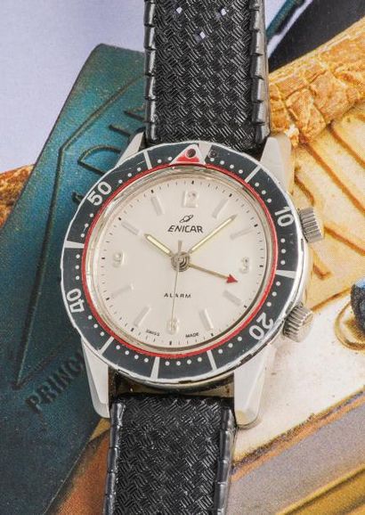ENICAR ENICAR (Océan Pearl - Plongée Alarm réf. 475/003), vers 1968

Montre de plongée...