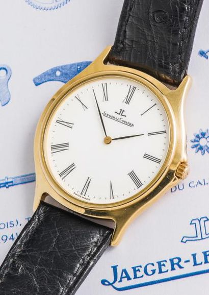 JAEGER-LECOULTRE JAEGER-LECOULTRE (Heraion Romaine - or jaune n° 1692711), vers 1993

Montre...