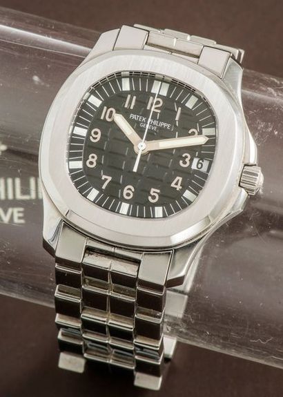 PATEK PHILIPPE (Aquanaute Acier / Bracelet acier Tropical limited réf. 5066 /1),...