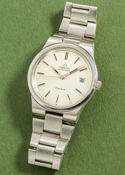 OMEGA (Genève Sport / Automatic Silver – Date réf. 166.0173), vers 1973

Montre en...