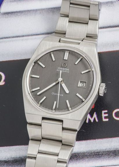 OMEGA OMEGA (Genève Automatic / Gris Anthracite – Date réf. 166.099), vers 1971

Montre...