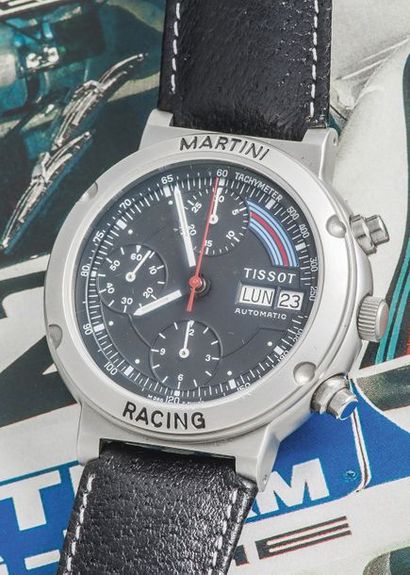 TISSOT TISSOT (CHRONOGRAPHE PILOTE / MARTINI RACING TEAM réf M360A/460A), vers 1998

Martini...