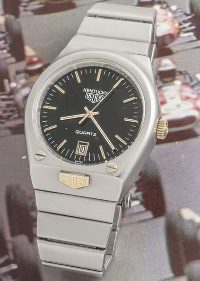 HEUER HEUER (CHRONOGRAPHE KENTUCKY – BLACK RÉF. 361.705N), vers 1978

Chronographe...