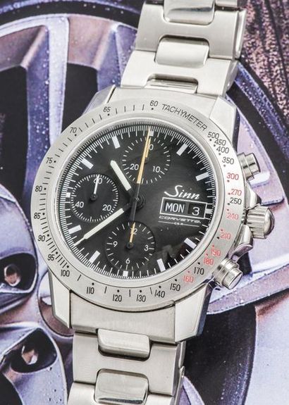 SINN SINN (CHRONOGRAPHE C5-R dit Modèle 303 / Corvette EDITION LIMITEE 500 EXEMPLAIRES),...